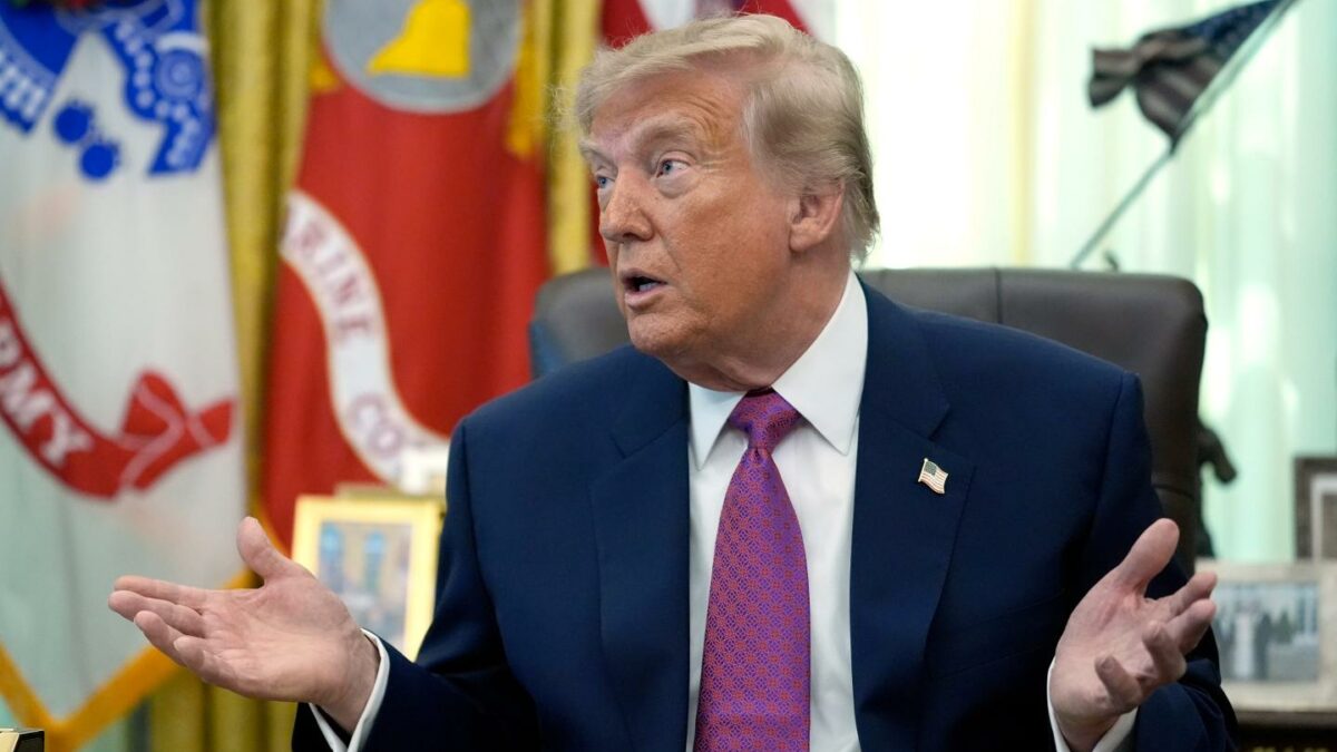 ‘I don’t have to announce everything, do I?’ Trump bristles at questions over blocked Hormuz, sanction-free China